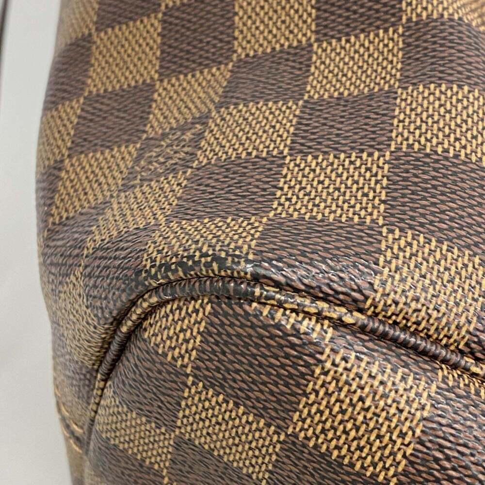 LOUIS VUITTON Brown Damier Neverfull MM Tote Bag - Picture 6 of 11